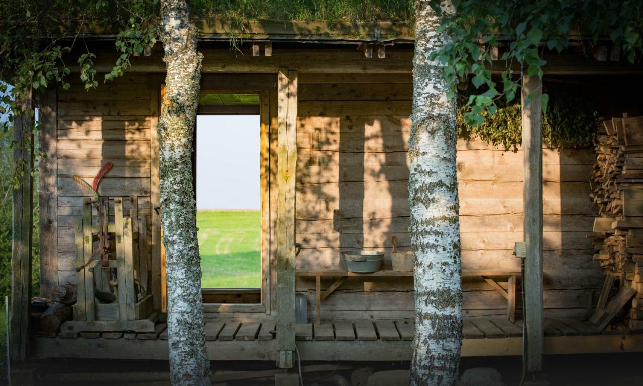 Mednieki Kalvene Pension Krusati Buitenkant foto